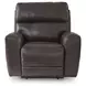 Beadel Smoke Leather Power Reclining Living Room Set