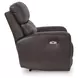 Beadel Smoke Leather Zero Gravity Power Recliner with USB Charging