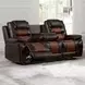 Nikko Brown Power Reclining Living Room Set Power Footrest