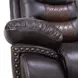 Nikko Brown Power Reclining 84" Sofa Power Footrest