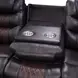 Nikko Brown Power Reclining Living Room Set Power Footrest