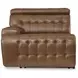 Temmpton Chocolate 4 Piece Reclining Sectional
