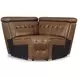 Temmpton Chocolate 4 Piece Reclining Sectional