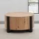 Darcie Brown Round Cocktail Table