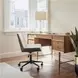 Maker White Adjustable Office Chair