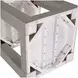 Pinedale Gray Square End Table