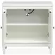 Springhouse Whisper White and Gray Upholstered Panel Bedroom Set