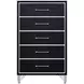 Ava Ebony 5 Drawer Chest