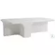 Lennox Chalky White Rectangular Outdoor Cocktail Table
