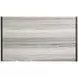 Plum Creek Ravenwood Black and White Rectangular Marble Top Cocktail Table