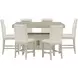 Garland Sand Extendable Rectangular Storage Counter Height Dining Room Set