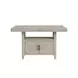 Garland Sand 80" Extendable Rectangular Counter Height Table with Storage