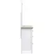 Windmill Harbour White Whisp and Sand Panel Bedroom Set