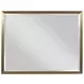 Lenox Alabaster and Gold 10 Drawer Ventura Dresser with Rectangular Anaheim Mirror