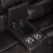 Brookings Charcoal 79" Loveseat with Dual Recliner