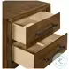 Ballard Walnut Brown 2 Drawer Nightstand