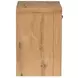 Laramie Honey Wheat 1 Drawer Open Nightstand with USB Charging