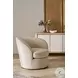Quasi Ivory RAF Swivel Chair
