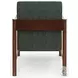 Slant Eucalyptus Accent Chair
