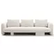 Overlap Ecru 116" Sofa