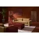 Cocktail Couture Rouge Red Gloss and Black Rectangular Occasional Table Set