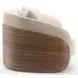 Fleur Ivory and Porcini 102" Sofa with Pillows