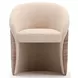 Fleur Ivory and Porcini Upholstered Dining Chair
