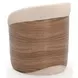 Fleur Ivory and Porcini Upholstered Dining Chair