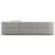 Rhythm Ivory 5 Piece Modular Sectional with RAF Chaise