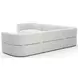 Rhythm Ivory 5 Piece Modular L Sectional