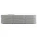 Rhythm Ivory 5 Piece Modular L Sectional