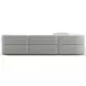 Rhythm Ivory 5 Piece Modular L Sectional
