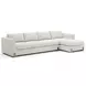 Counter Balance Birch 2 Piece Large Modular Sectional with RAF Chaise