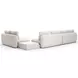 Overlap Ecru 4 Piece Modular Sectional