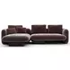 Overlap Dark Taupe Modular Sectional