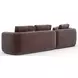 Overlap Dark Taupe Modular Sectional