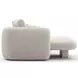 Overlap Ecru 2 Piece Modular Sectional with LAF Chaise