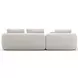Overlap Ecru 2 Piece Modular Sectional with LAF Chaise