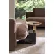 Overlap Nero Marquina and Whisper of Gold Sectional Accent Table