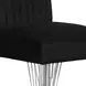 Ava Black Upholstered Dining Chair Set of 2