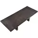 Evan Brown 96" Extendable Rectangular Dining Table
