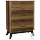 Urban Rustic Brushed Wheat 5 Drawer Chest