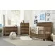Urban Rustic Brushed Wheat 5 Drawer Storage Chest