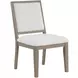 Lily Gray Upholstered Side Chair Set of 2