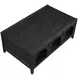 Fitzgerald Black Rectangular Coffee Table