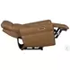 Branford Steamboat Ecru Leather Zero Gravity Power Recliner