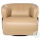 Millcott Texas Stone Leather Swivel Chair