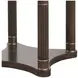 Oakridge Medley Piano Brown 38" Round Dining Table