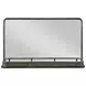 Heritage Timber Charcoal and Gray 7 Drawer Farmstead Dresser with Rectangular Landscape Mirror