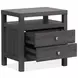 Meadowrise Raisin Black Panel Bedroom Set